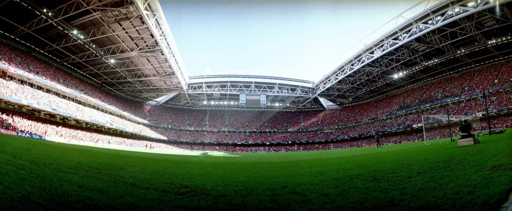 Image of a full football stadium